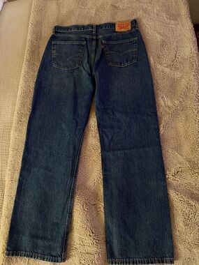 Levi's Men's Dark Blue Straight Jeans